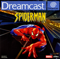 Spiderman PAL Sega Dreamcast PAL box art